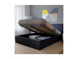 Matelas ressorts 140x190 cm epeda l'elegant pas cher prix matelas conforama 415.80 € ttc au lieu de 689 €. Lit Coffre Barcelona 140x190 1 Sommier Noir 035316 Vente De Le Quai Des Affaires Conforama