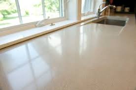 Polished concrete flooring is gaining popularity around the world for its beauty and versatility. Smooth You Achieve This Finish By Just Honing The Surface Lightly With An Orbital Sander Or Ha Polished Concrete Countertops Concrete Countertops Countertops