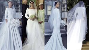 Much like her mother, princess margaret, lady sarah armstrong jones's wedding dress by jasper conran turned royal into minimal. I Just Have A Gift How A Designer Predicted The Style For 4 Royal Wedding Gowns Ctv News