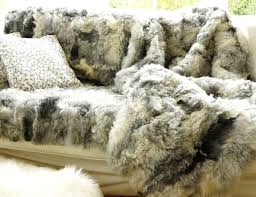 Traumhafte lammfell decke in naturweiß aus 100% echtem fell. Decke Lammfell 205x160 Echtes Schaffell Grau Beige Uberwurf Kuschelige Pelzdecke Dein Lammle