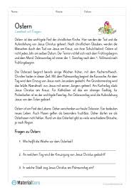 Ubungen deutsch klasse 3 4 kostenlos zum download. Ostern Kostenlose Arbeitsblatter
