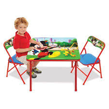 Mickey Mouse Erasable Activity Table And Chairs Playset Walmart Com In 2020 Mickey Mouse Table Toddler Table And Chairs Toddler Table