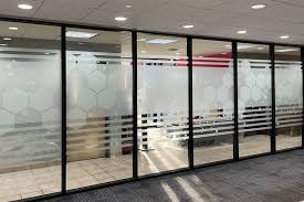 One of the benefits of the frosted vinyl window decals is that they are 100% removable, so you don't have to commit to a specific design for a long time. Thermo Fisher Scientific Frosted Interior Window Vinyl Art Parts Signs