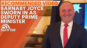 The return of barnaby joyce as deputy prime minister could impact australia's climate change policies. Lrin 7vw6ltbim