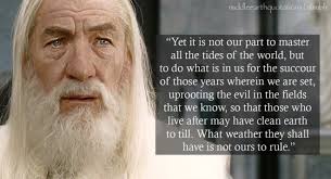 The Wisdom of Gandalf