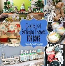 Birthday Party For 1 Year Old Boy Theme Cute Boy 1st Birthday Party Themes 1st Birthday Party Themes Birthday Themes For Boys First Birthday Party Themes