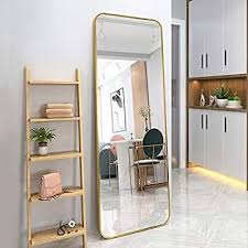 Free shipping on prime eligible orders. Amazon Com Tinytimes 65 22 Full Length Mirror Rounded Corner Floor Mirror Standing Mirror Full Body M In 2021 Floor Length Mirror Full Body Mirror Standing Mirror