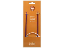 This is a good size of needle for knitting thick the patterns often tell you how many stitches and rows make up a certain size. Boye Circular Knitting Needles Aluminum 29 In Size 6 Createforless