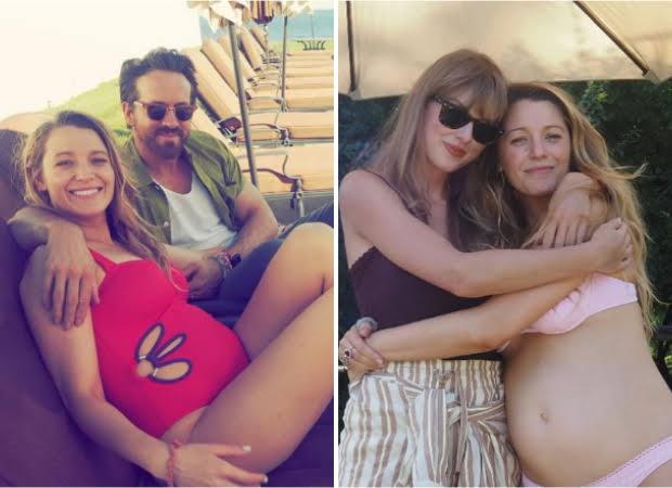 Blake Lively calls out paparazzi stationed following her fourth pregnancy;  shares pics with Ryan Reynolds, Taylor Swift: 'Leave me alone; you freak me  and my kids out' - Bollywood Hungama