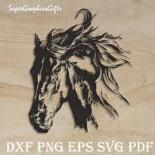 Vector Horse Vector Horse Head Horse Svg Carved Horse Etsy In 2020 Horse Etsy Horse Head Cat Clipart