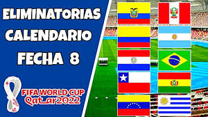 Fútbol internacional junio 10 de 2021. Calendario Fecha 8 Eliminatorias Sudamericanas Qatar 2022 Youtube