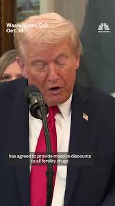 President Donald Trump announces advancements to make IVF treatment more  affordable, saying the changes will provide coverage at every step of the  fertility journey.
