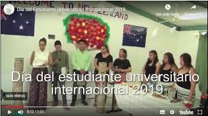 El día del estudiante es una fecha anual que se conmemora en varios países; Video Dia Del Estudiante Universitario Internacional 2019 El Comentario