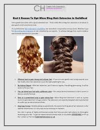 We have over 7 years of experience with various hair extensions, including tape hair extensions, micro beads hair extensions and keratin. Best 5 Reason To Opt Micro Ring Hair Extension In Guildford