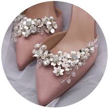 Check spelling or type a new query. Pair Of Pearl Rhinestone Crystal Bridal Wedding Shoe Clip Etsy