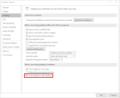 Onenote Win Version Is There An Option To Proofread Grammar Microsoft Community
