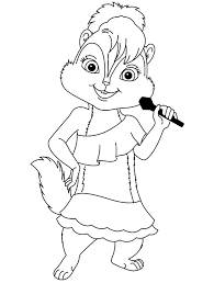 Hours of fun await you by coloring a free drawing cartoons chipmunks. Alvin And The Chipmunks Coloring Pages