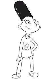 Arnold Bestfriend Gerald In Hey Arnold Coloring Pages Bulk Color Hey Arnold Hey Arnold Characters Coloring Pages