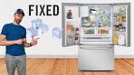 Ice maker fix Frigidaire French Door Refrigerator - How to ...
