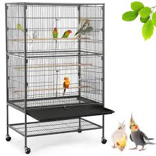 Economisez avec notre option de livraison gratuite. Grande Voliere Pour Oiseaux Cage Sur Roulettes Canaries Perroquet Perruches Cacatoes Ara 2 Etages Yaheetech Achat Vente Voliere Cage Oiseau Voliere Perroquet Cdiscount