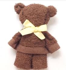 Creer Un Ourson Avec Une Serviette De Toilette Pliage Serviette Serviette De Toilette Vieilles Serviettes