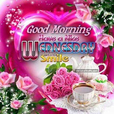Good Morning Have A Nice Wednesday Smile Pictures, Photos, and Images for Facebook, Tumblr, Pinterest, and Twitter