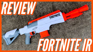 If you thought hasbro was already milking the fortnite trend for all it's worth with an official nerf gun, you haven't seen anything yet. Nerf Fortnite Ir Infantry Rifle Review And Firing Demo Youtube
