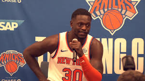 Under contract (new york knicks). New York Knicks Media Day 2019 Julius Randle Youtube