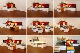 Saving Up Space Transforming Multifunctional Flat Pack Furniture Designs Ideas U Convertible Furniture Small Apartment Furniture Multipurpose Furniture