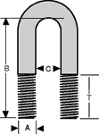 Custom Long U Bolts Long Tangent U Bolts U Bolt It Inc