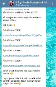 Dapatkan Latihan Kendiri Cikgu Shahril Matematik Upsr Facebook
