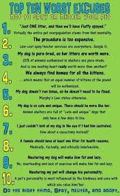 No Excuses Spay Neuter Your Pets Veterinary Humor Vet Tech Humor Pet Health