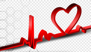 Hand drawn doodle vector illustration in a continuous line. Heartbeat Clipart Png Images Pngegg