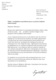 Je veux un modèle de lettrre de motivation pour concours de l ecole nationale d administration je suis professeur de l'enseignement primaire ayant une licence en sociologie un je veux savor comment obtenir la fiche de candidature après paiement des frais de concours ena 2016 cycle supérieur je v. Lettre De Motivation Concours Adjoint Administratif Education Nationale Aadhar In