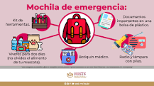 Prepara tu mochila de emergencia | Instituto de Seguridad y ...