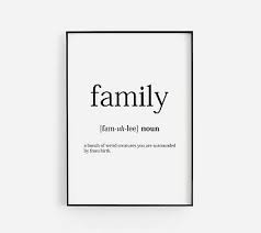 Come check out our giant selection & find yours today. Antiquitaten Kunst Kunstdrucke Family Meaning Funny Home Life Quote Wall Art Print Picture Black White Decor
