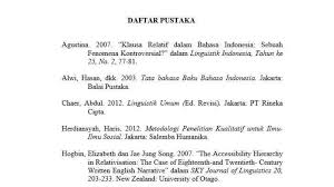 Penulisan karya ilmiah harus mengacu pada pedoman umum bahasa indonesia yang disempurnakan dan sesuai dengan penggunaan bahasa indonesia yang baku. Cara Membuat Daftar Pustaka Otomatis Di Microsoft Word Untuk Skripsi Makalah Atau Karya Ilmiah Tribunnews Com Mobile