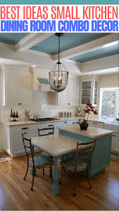 Applying The Small Kitchen And Dining Room Combo In Your House Small Kitchen Guides Kitchen Dining Room Combo Dining Room Combo Home Kitchens
