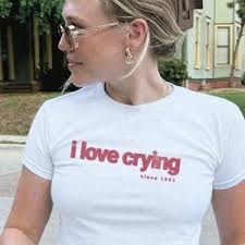 Crying Girl Shirt