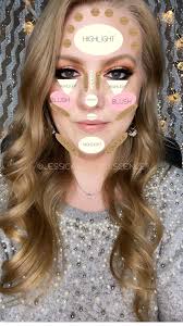 ✓ Placement for highlight, contour & blush I get asked a lot what products  to use so I'll list some options 👇 ✨Highlight