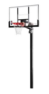 Spalding Nba 54 Acrylic In Ground Basketball Hoop System Walmart Com