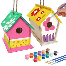 Use a cedar fence picket. Oriental Cherry Crafts For Kids Ages 4 8 2pack Diy Bird House Kit Build And Paint Birdhouse Includes Paints Brushes Wooden Arts For Girls Boys Toddlers Ages 3 5 8 12 Buy Online
