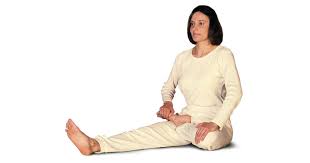 The soles of the feet should be pressed. Half Butterfly