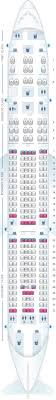 Seat Map Qatar Airways Airbus A330 200 232pax China Eastern Airlines Srilankan Airlines Map