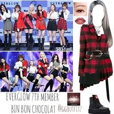 374 Curtidas 27 Comentarios Ggoutfitz 2 5k Ggoutfitz No Instagram Everglow Bon Bon Chocolat Request Roupas Kpop Looks Casuais Femininos Roupas