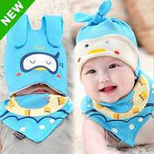 Aliexpress Com Buy 2015 Baby Animal Cartoon Sleep Cap And Cloth Bandana Bibs Saliva Dribble Triangle Head Scarf A S Baby Hat Set Baby Caps Baby Bandana Bibs