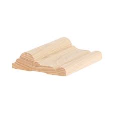 3/4 x 2 1/2 primed mdf colonial casing / chair rail molding. 1 1 16 X 3 1 2 Hickory Colonial Chair Rail B403