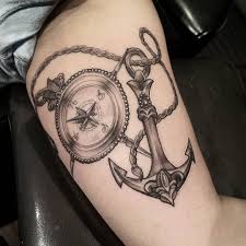 Calling the names of the 32 points of the compass in order. Custom Compass And Anchor Tattoo I Created For This Client Follow Me Comment Like Or Tag Someone Anchor Tattoos Rose Tattoos For Women Compass Tattoo