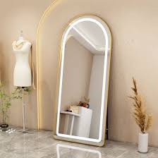 Big Gold Silver Color Metal Frame Led