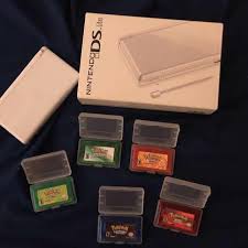 The console was released in 2004, from january 26, 2006 nintendo ds lite became available for. Nintendo Ds Lite R4 Pokemon Gba Bundle Nintendo Ds Consolas Good Gameflip